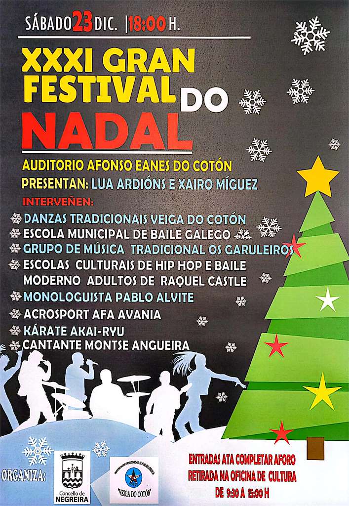 XXX Gran Festival do Nadal (2022) en Negreira