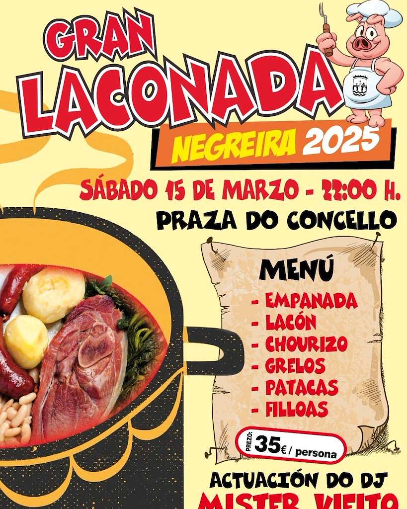 Gran Laconada en Negreira