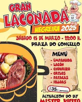 Fechas, información, programa, cartel, imágenes, mapa y ubicación de Gran Laconada  en  Negreira