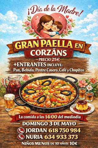 Fechas, información, programa, cartel, imágenes, mapa y ubicación de Gran Paella de Corzáns (2026)  en  Salvaterra do Miño