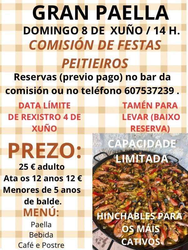 Gran Paella de Peitieiros (2025) en Gondomar