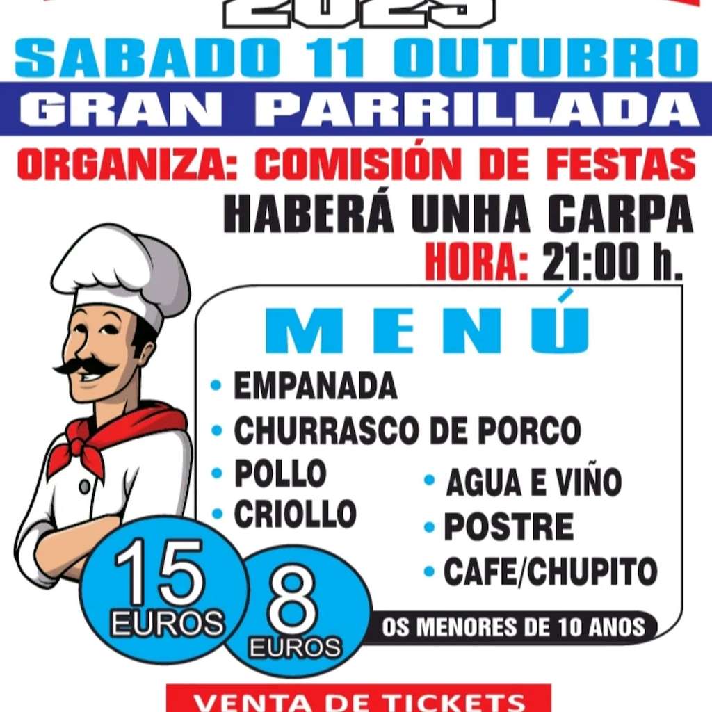 Gran Parrillada de Viascón (2025) en Cerdedo-Cotobade