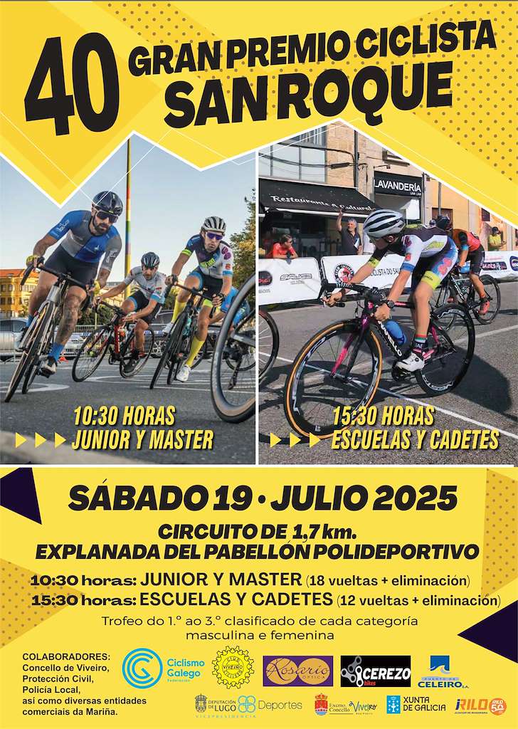 XL Gran Premio Ciclista San Roque (2025) en Viveiro