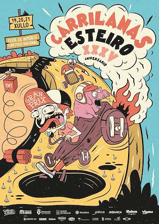 Fechas, información, programa, cartel, imágenes, mapa y ubicación de Gran Premio de Carrilanas de Esteiro  en  Muros