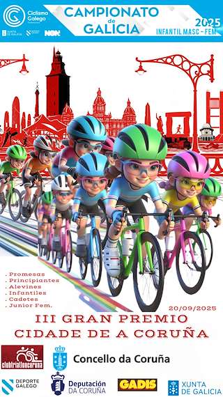Fechas, información, programa, cartel, imágenes, mapa y ubicación de III Gran Premio de Ciclismo   en  A Coruña