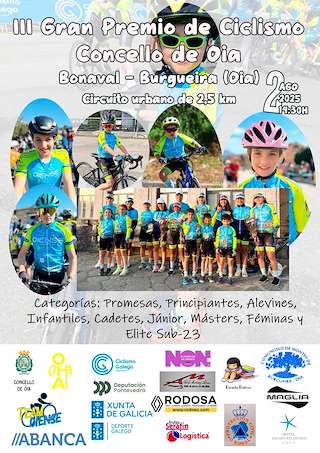 Fechas, información, programa, cartel, imágenes, mapa y ubicación de III Gran Premio de Ciclismo   en  Oia