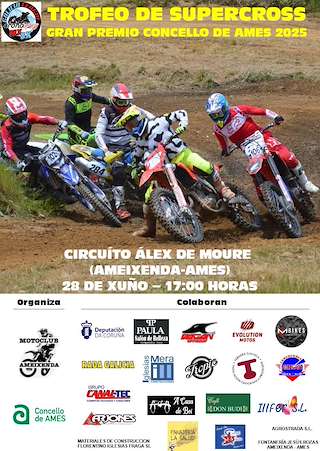 Fechas, información, programa, cartel, imágenes, mapa y ubicación de Gran Premio Supercross Galego  en  Ames