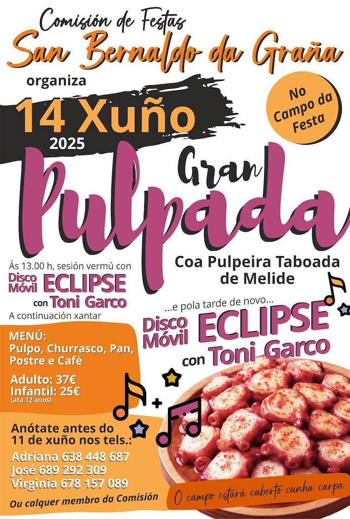 Gran Pulpada de Graña (2025) en Ponteceso