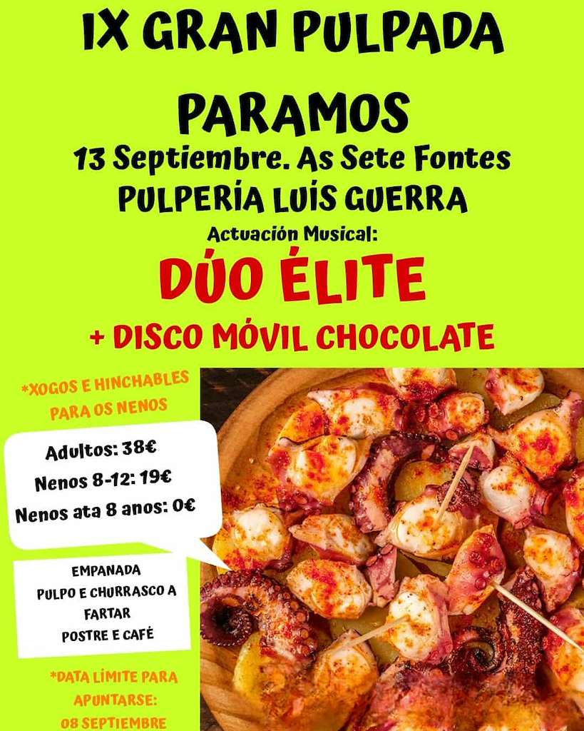 IX Gran Pulpada de Paramos (2025) en Tui