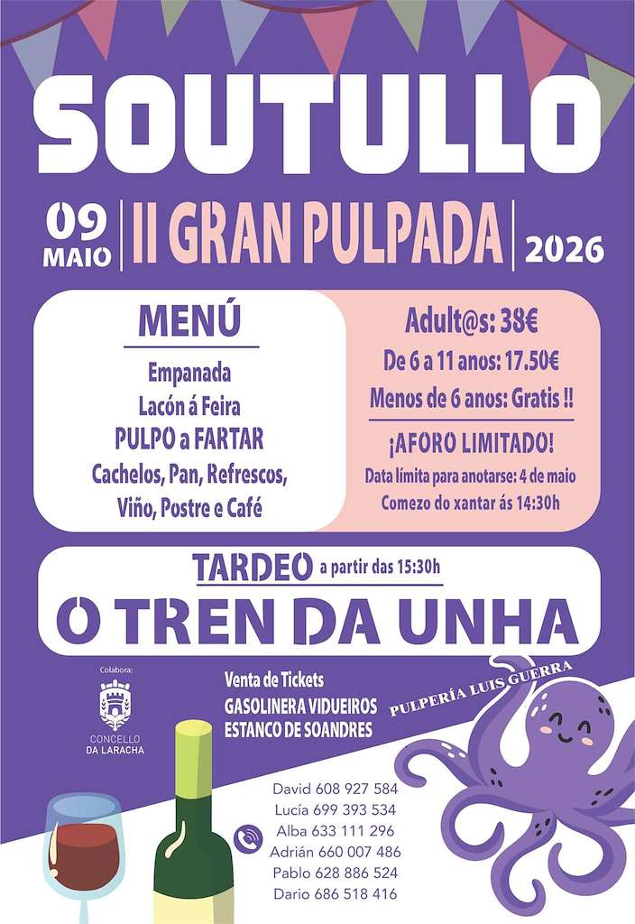 II Gran Pulpada de Soutullo (2026) en A Laracha