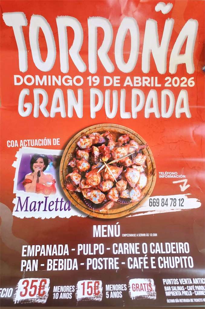 Gran Pulpada de Torroña (2026) en Oia