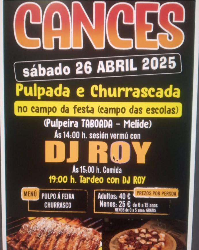 Gran Pulpada e Churrascada de Cances (2025) en Carballo
