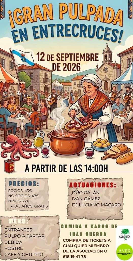Gran Pulplada de Entrecruces (2026) en Carballo
