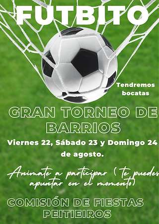 Fechas, información, programa, cartel, imágenes, mapa y ubicación de Gran Torneo de Barrios de Futbito  en  Mos