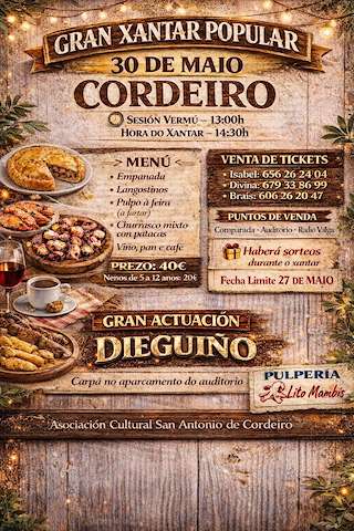 Gran Xantar Popular de Cordeiro