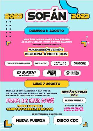 Grandes Festas de Sofán en Carballo