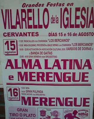 Grandes Fiestas de Vilarello de la Iglesia (2026) en Cervantes
