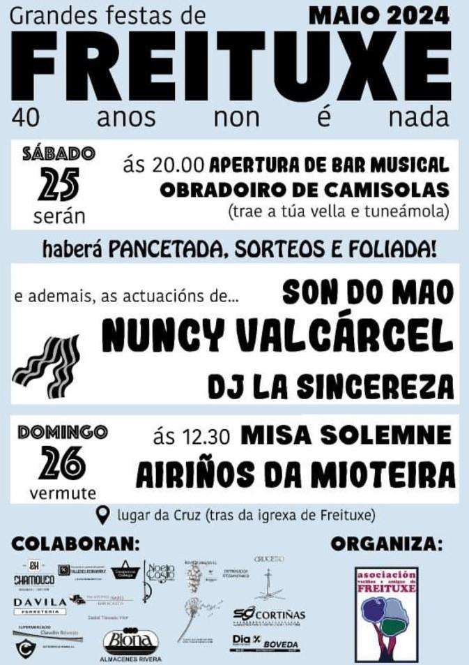 Grandes Festas de Freituxe  en Bóveda