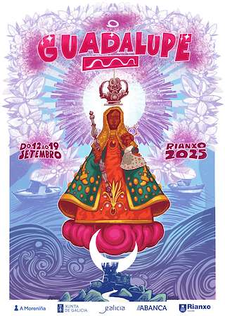 Fechas, información, programa, cartel, imágenes, mapa y ubicación de Festas da Guadalupe  en  Rianxo