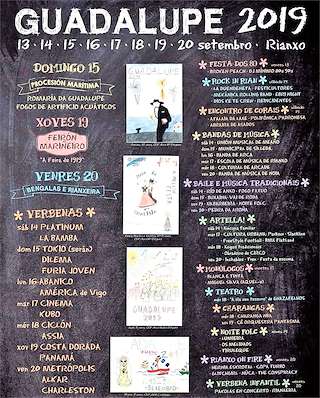 Festas da Guadalupe en Rianxo