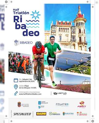 Fechas, información, programa, cartel, imágenes, mapa y ubicación de Half Triatlon (2026)  en  Ribadeo