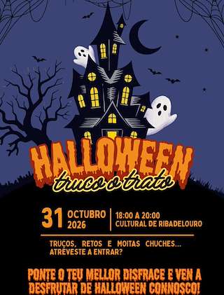 Fechas, información, programa, cartel, imágenes, mapa y ubicación de Halloween de Ribadelouro (2026)  en  Tui