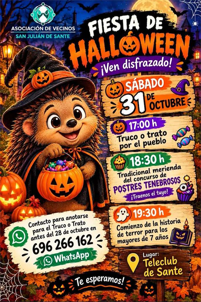 Halloween de Sante (2026) en Trabada