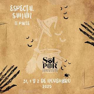 Fechas, información, programa, cartel, imágenes, mapa y ubicación de Halloween e Samaín no Solpor Camper Park (2026)  en  Sober