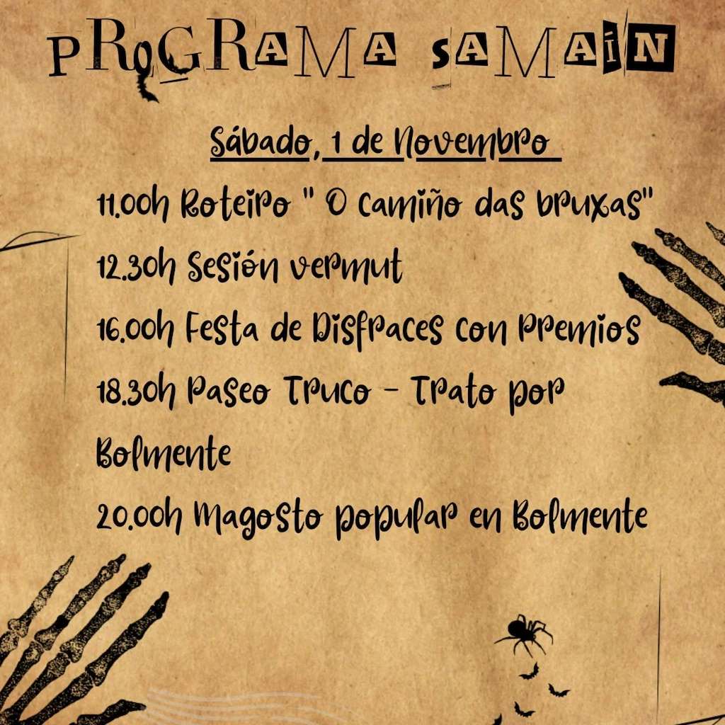 Halloween e Samaín no Solpor Camper Park (2026) en Sober