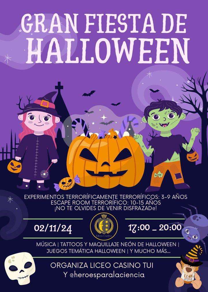 Halloween Party del Liceo Casino  en Tui