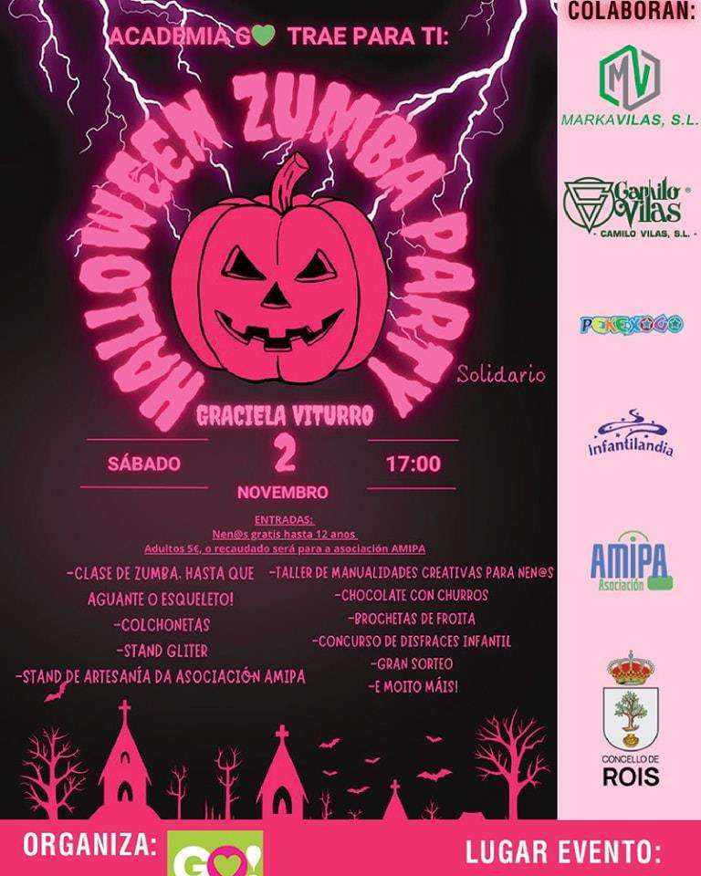 Halloween Zumba Party en Rois