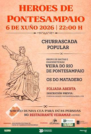 Fechas, información, programa, cartel, imágenes, mapa y ubicación de Héroes de Pontesampaio (2026)  en  Soutomaior