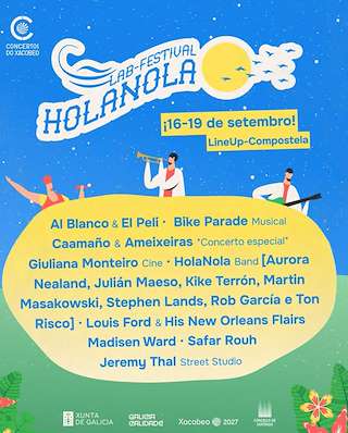 Fechas, información, programa, cartel, imágenes, mapa y ubicación de HolaNola Fest (2026) en Santiago de Compostela