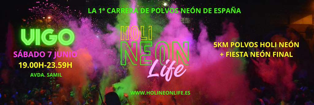 Holi Neon Life en Vigo