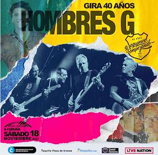 Hombres G - Los Mejores Años de Nuestra Vida (2026) en A Coruña