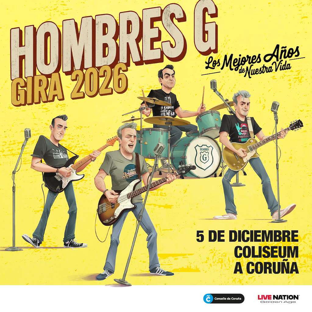Hombres G - Los Mejores Años de Nuestra Vida (2026) en A Coruña