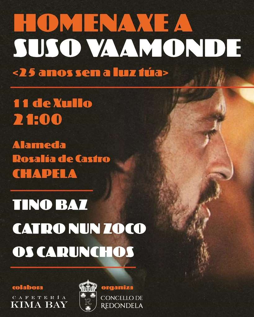 Homenaxe a Suso Vaamonde en Redondela