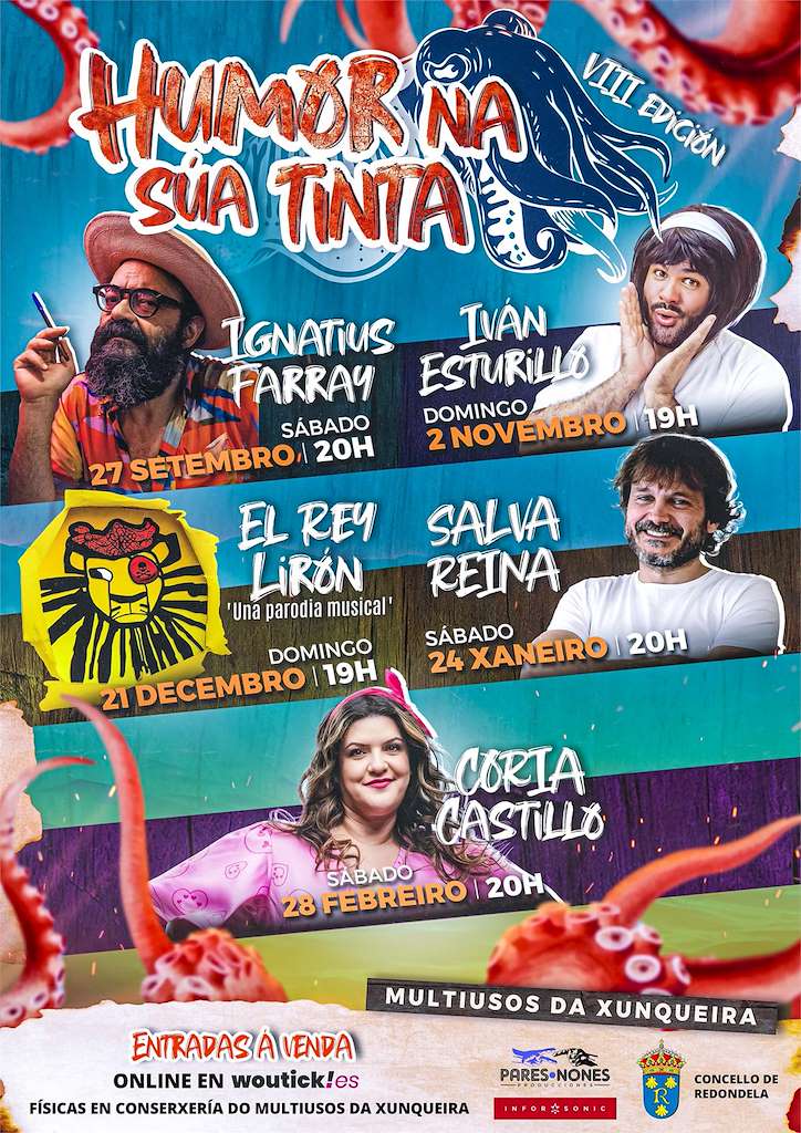 VIII Humor na Súa Tinta - Ignatius Farray (2025) en Redondela
