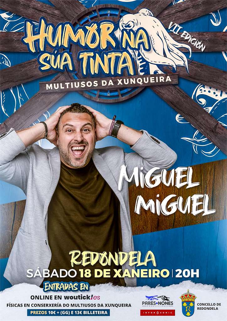 VII Humor na súa Tinta - Miguel Miguel en Redondela