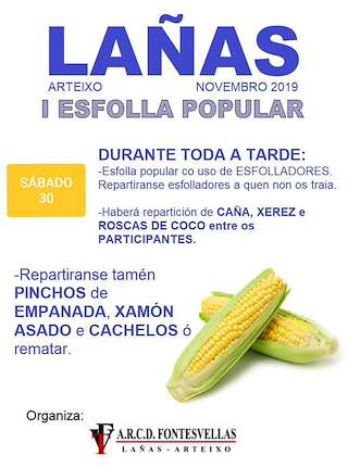 IV Esfolla Popular de Lañas en Arteixo
