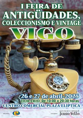 III Feira de Antigüidades, Coleccionismo e Vintage (2026) en Vigo