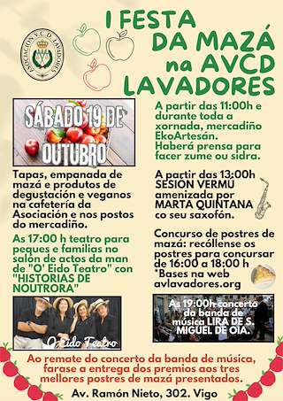 II Festa da Mazá de Lavadores en Vigo