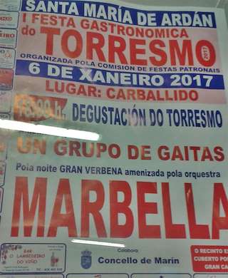 VII Festa Gastronómica do Torresmo en Marín