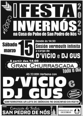 II Festa Invernós (2026) en Oleiros