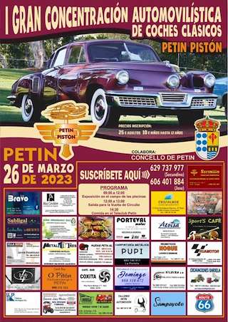 II Gran Concentración Automovilística de Coches Clásicos  en Petín