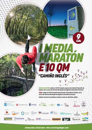 IV Media Maratón e 10km Camiño Inglés en Ordes