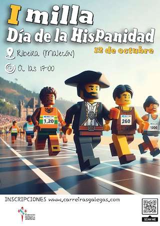 II Milla del Día de la Hispanidad (2026) en Ribeira
