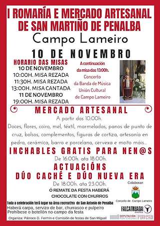 V Romaría e Mercado Artesanal de San Martiño de Penalba en O Campo Lameiro