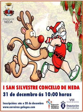 III San Silvestre (2025) en Neda