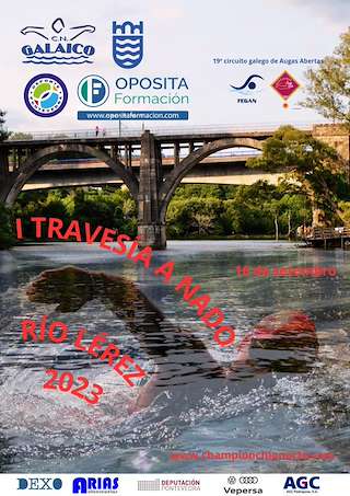 III Travesía a Nado Río Lérez  en Pontevedra